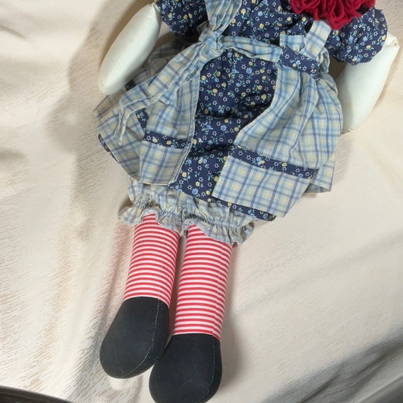 26” Vintage Raggedy Ann Doll Handmade - Picture 9 of 16